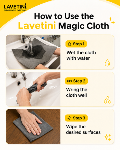 Lavetini Microfiber Cloth – Set of 5