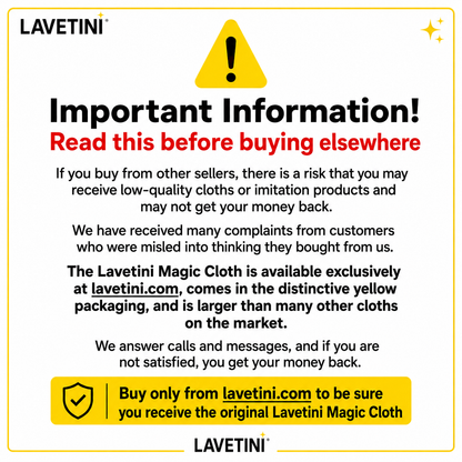 Lavetini Microfiber Cloth – Set of 5