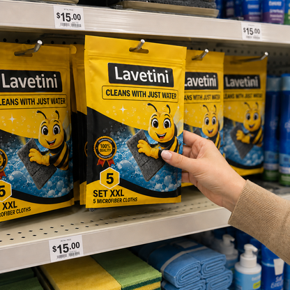 Lavetini Microfiber Cloth – Set of 5